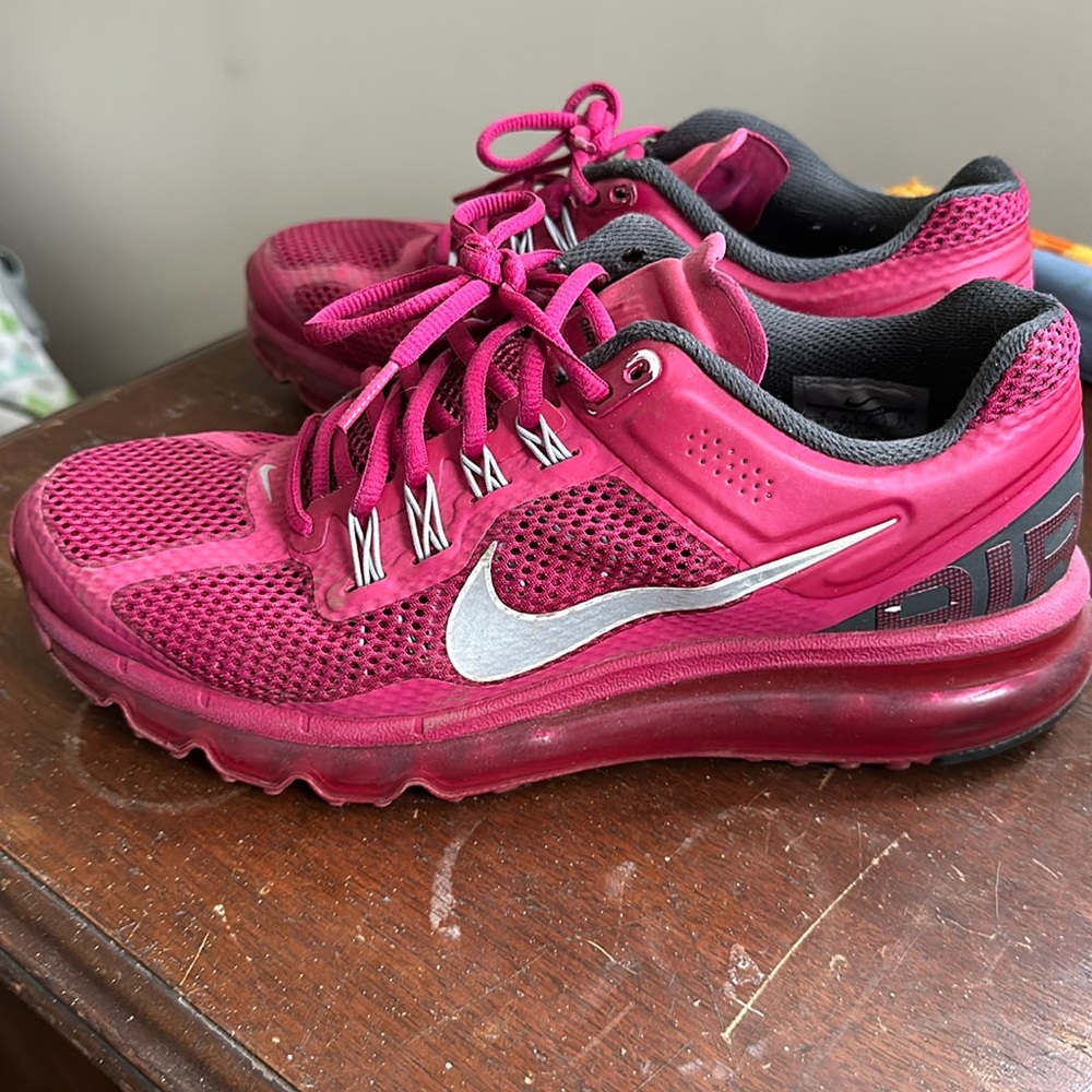 Pink Nike Air Maxes